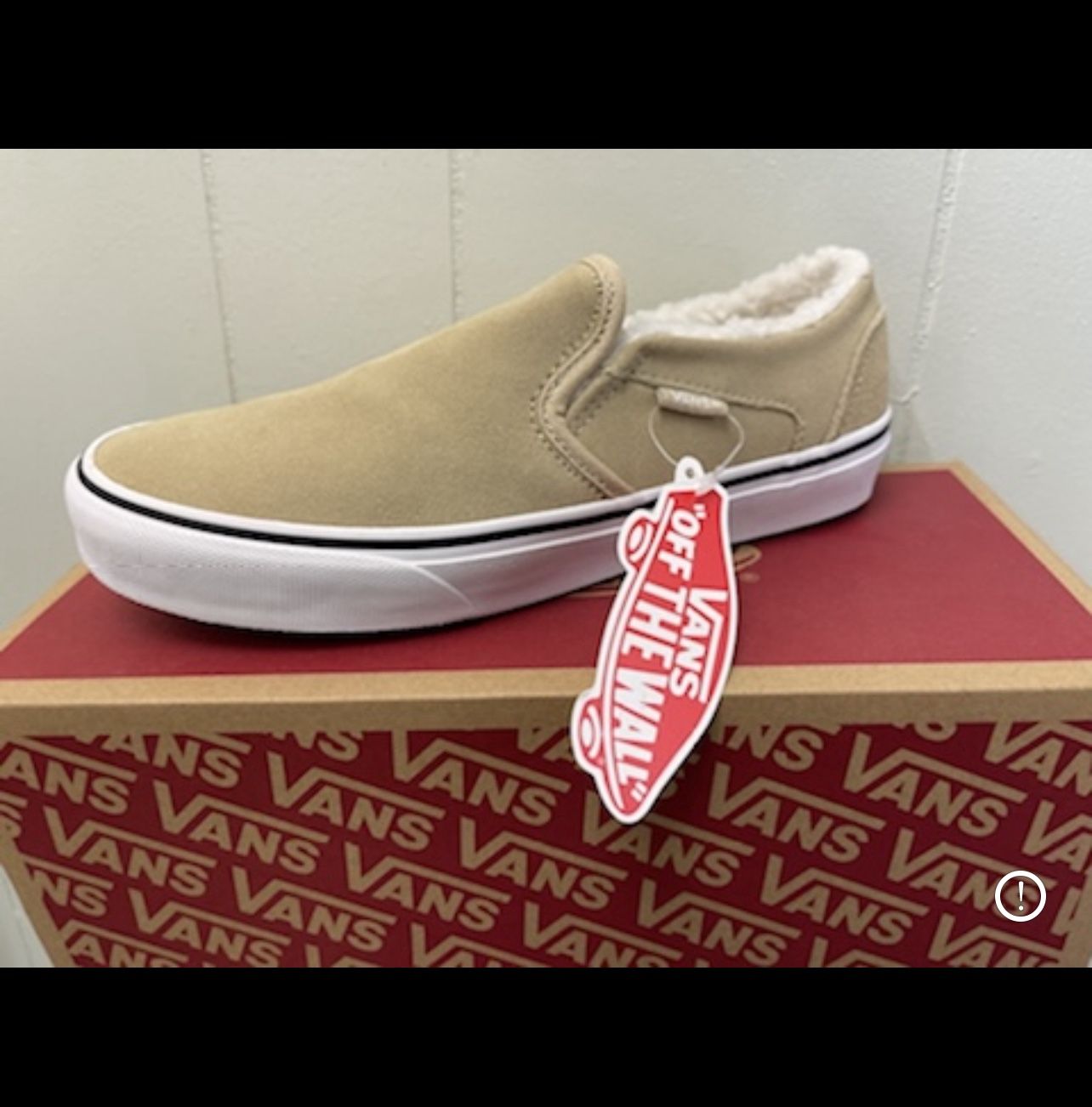 Vans Slip On Sherpa Suede New