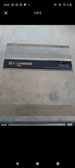 Pioneer Amplifier Gm102