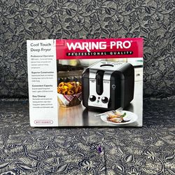 Waring Pro Cool Touch Deep Fryer - Professional Quality 1800W (NIB)