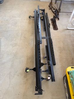 Adjustable steel queen bed frame
