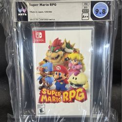 Super Mario RPG - Nintendo Switch - WATA 9.8 A++ Graded Sealed