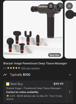 Sharper Image Massager