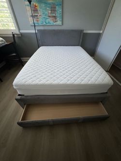 Bed and mattress Queen