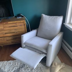 West Elm Paxton Upholstered Recliner 