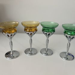 ⭐️❤️ Vintage Farber Krome Kraft Glasses ❤️⭐️