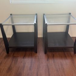 Glass Top Coffee Table and Matching Side Tables!