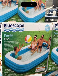 Inflatable swimming pool