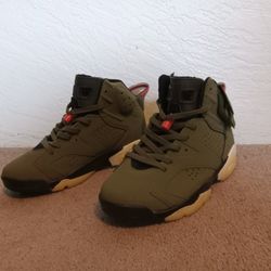 Travis Scott Olive 6s Size 8.5