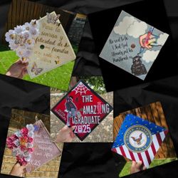 Grad Cap Toppers