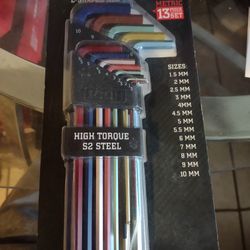 ICON PROFESSIONAL BALL END L-SHAPED HEX WRENCH SET 