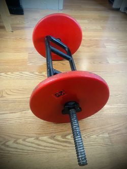 50 Lbs.  Adjustable grip and wrist trainer.