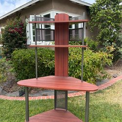 Corner office desk-tall