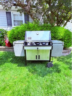 Weber Summit for burner stainless steel propane BBQ grill