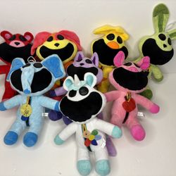 Smiling critters plush bundle