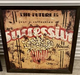Large framed Wall Decor