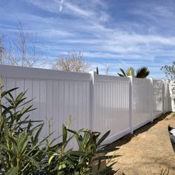 Vinyl Fence 
