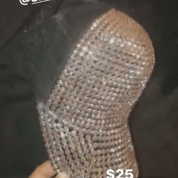 Black Shiny Baseball Hat