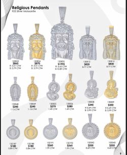🙏 925 Italy Silver Religious Pendants 🙏