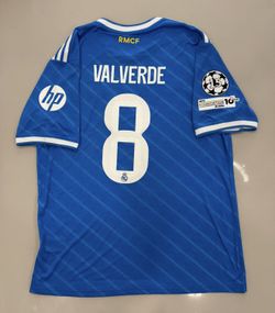 Valverde real madrid soccer jersey 3rd kit 2025/26