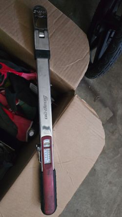 Snapon torque wrench