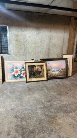 Old Paintings/frames 