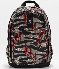 NEFF Tiger Claws Backpack Daily XL Prints Black New $60 MSRP