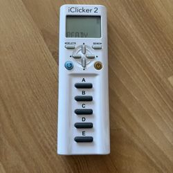 iClicker 2 Student Remote
