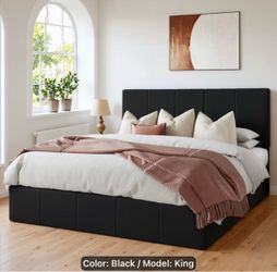 King size bed frame