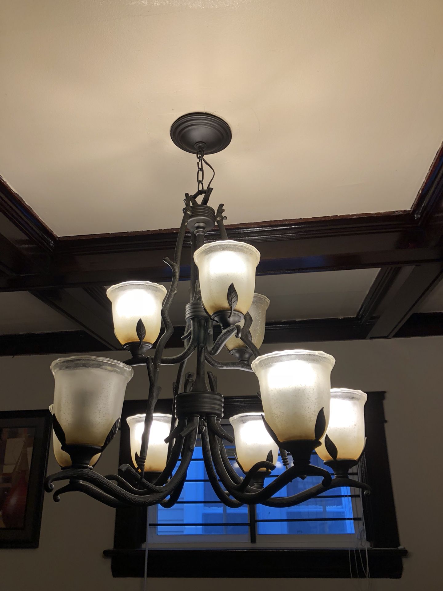 Dining room chandelier in very good condition