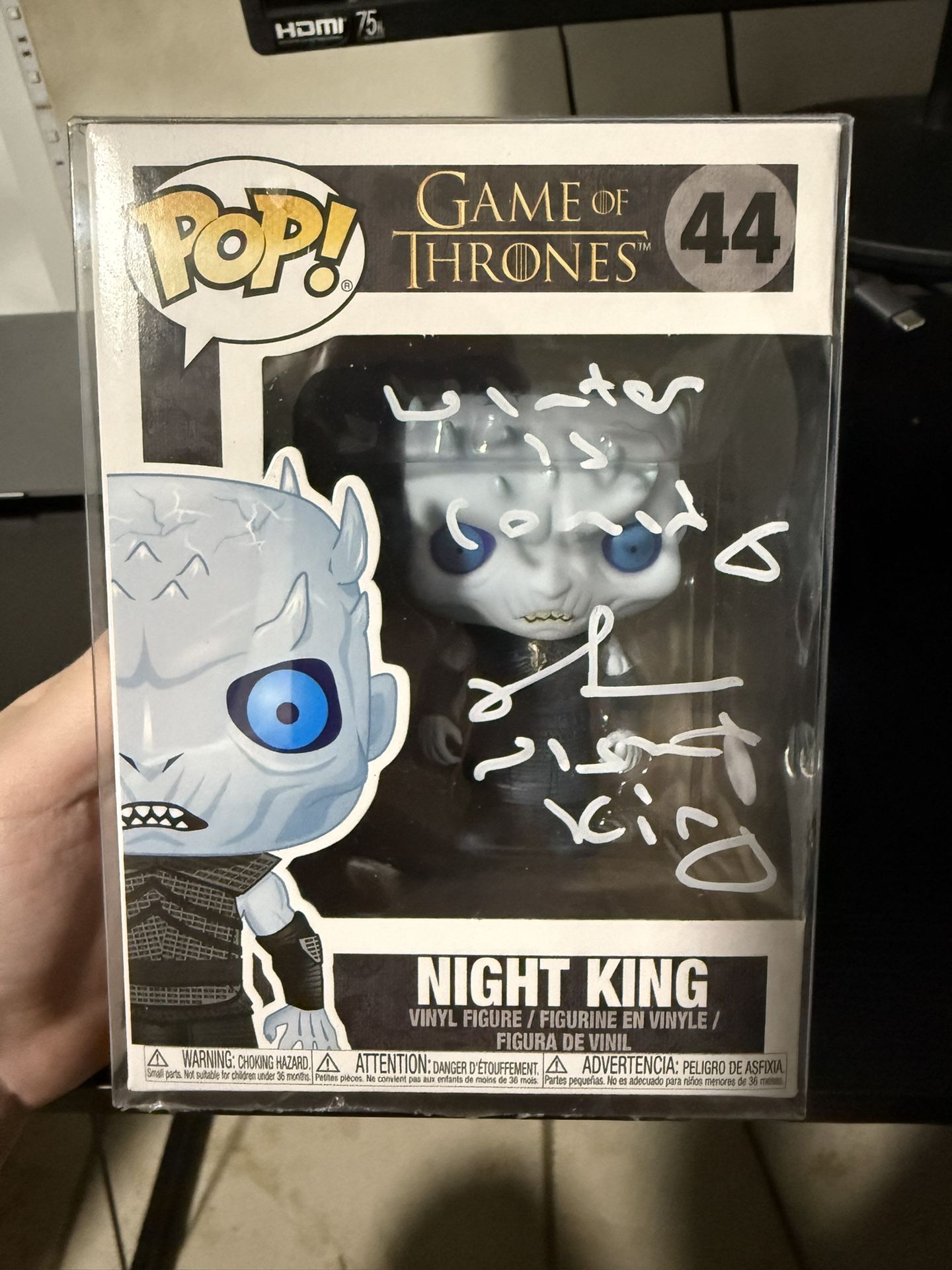 Night King Signed GOT Pop