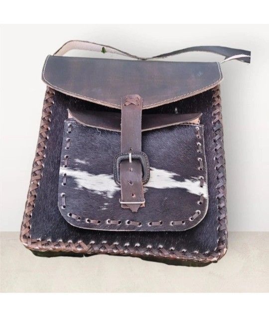 Mexican Hand Tooled Leather Handbag Purse Genuine Leather  Cowgirl 
