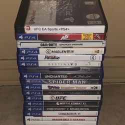 PlayStation 4 Video Game Collection PS4