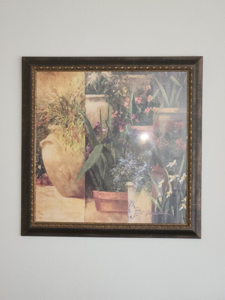 Large Tuscany Framed Picture