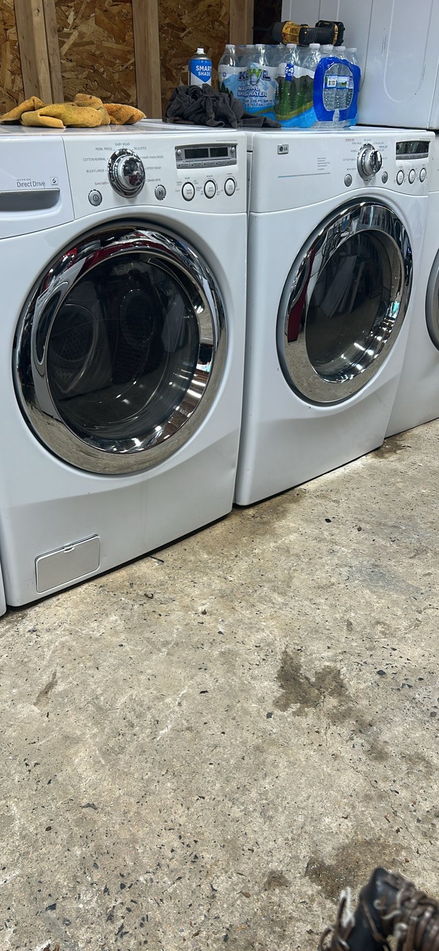 Lg Washer N Gas ⛽️ Dryer Set