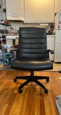 Knoll Richard Sapper High Back Executive Leather Office Chair