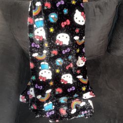 Hello Kitty Throw Blanket 