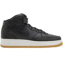Mid Top Black Air Force 1s