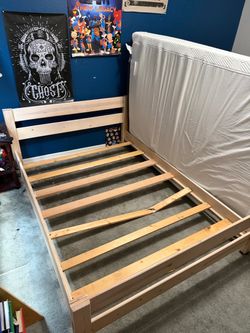 Full bed frame