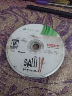 Xbox 360 saw two flesh and blood price is firm $75 very rare game