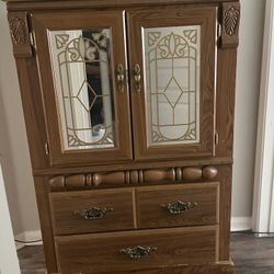 Vintage Wooden Armoire