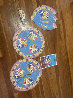 Baby Shark birthday Decorations/ Goody Bags