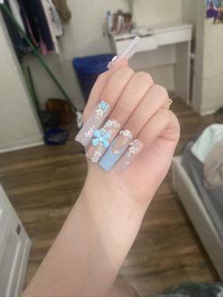 custom Acrylic press on nails