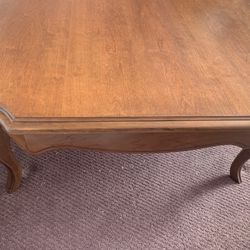 Antique Style Large Coffee Table