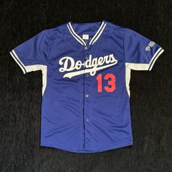 LOS ANGELES DODGERS JERSEY SIZE YOUTH X-LARGE