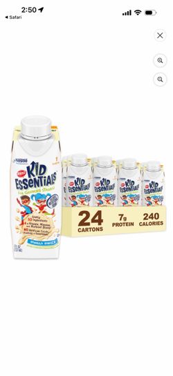 Boost kids essential vanilla 24pack