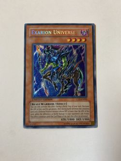 Exarion universe Yugioh Card
