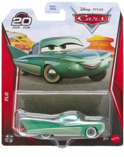 Disney Pixar Cars Metal Flo Diecast Car 20th Aniversary Edition