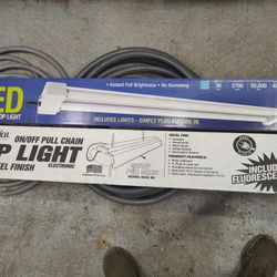 2 Brand New Shop Lights.  