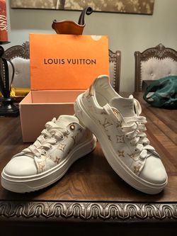 Louis Vuitton White Monogram Low-Top Sneakers