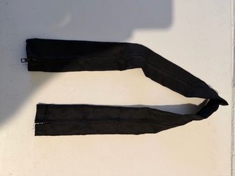 Black Zippered Cable Management Sleeve